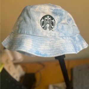 Starbucks Blue Cotton Bucket Hat